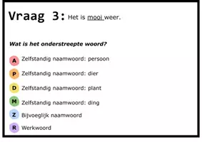 Voorbeeld - Loopspel woordsoorten - Pagina 2