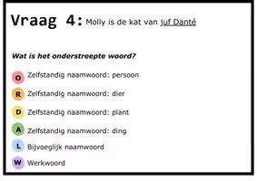 Voorbeeld - Loopspel woordsoorten - Pagina 3