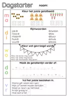 Voorbeeld - Dagstarters leerjaar 2 - Pagina 2