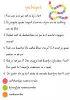 Voorbeeld - Woordsoorten - zinnen - bordspel - Voorblad