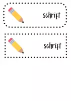 Voorbeeld - Labelkaartjes schriftenkast/materiaal - Pagina 3