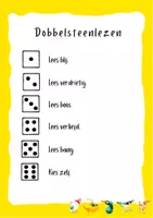 Voorbeeld - dobbelsteenlezen - Voorblad