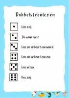 Voorbeeld - dobbelsteenlezen - Pagina 1
