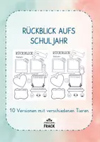 Vorschau - Arbeitsblätter - Rückblick aufs Schuljahr - 10 Versionen - Deckblatt