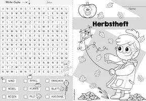 Vorschau - Arbeitsblätter - Herbst | Freiarbeit Klasse 2-4 - Seite 1