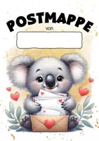 Vorschau - Mal- und Bastelvorlagen - Postmappe für die Koalaklasse - Seite 1