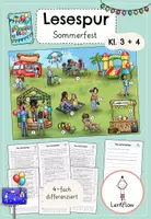 Vorschau - Arbeitsblätter - Lesepur Sommer - Deckblatt