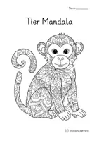 Vorschau - Mal- und Bastelvorlagen - 83 Tier-Mandalas – Ausmalpaket mit Tieren im Mandala-Stil 🐾 - Seite 3