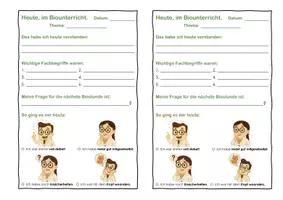 Vorschau - Fördermaterial/Inklusion - Lerntagebuch (Routine) - Biomino - Seite 2