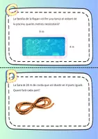Vista previa - Hojas de trabajo - PROBLEMES PER UN NIVELL DE CICLE MITJÀ - página 2
