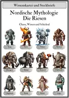 Vorschau - Stationenlernen - Nordische Mythologie - Die Riesen - Wissenskartei und Steckbriefe - Seite 1