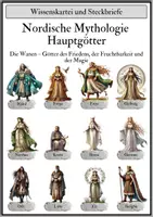 Vorschau - Arbeitsblätter - Nordische Mythologie - Hauptgötter - Die Wanen - Wissenskartei und Steckbriefe - Seite 1