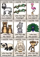 Vorschau - Spiele - Zoo animals - I have who has - Seite 3