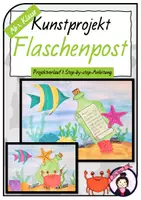 Vorschau - Stundenentwürfe - Kunst im Sommer: FLASCHENPOST - Deckblatt