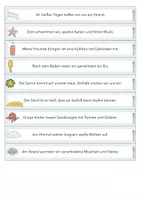Vorschau - Fördermaterial/Inklusion - Laufdiktat / Schleichdiktat - Sommer - Seite 2