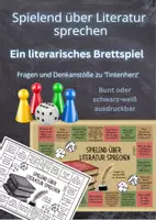 Vorschau - Spiele - 🧩 Figuren verstehen – Literarisches Brettspiel zur Charakteranalyse am Beispiel Tintenherz - Deckblatt