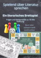 Vorschau - Spiele - 🧩 Literarisches Brettspiel zu " 35 Kilo Hoffnung" – Sprechen, Spielen, Verstehen! - Deckblatt