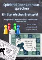 Vorschau - Spiele - 🧩 Literarisches Brettspiel zu "Nennt mich nicht Ismael" – Sprechen, Spielen, Verstehen! - Deckblatt