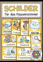 Vorschau - Poster - Schilder für das Klassenzimmer (Classroom Management) - Deckblatt