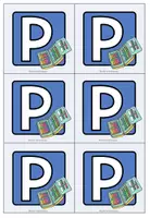 Vorschau - Poster - Parkplatz - Mäppchen / Etui / Federtasche (Classroom Management) - Seite 1
