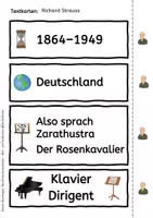 Vorschau - Bildkarten - Richard Strauss - Tafelkarten - Berühmte Komponisten Klasse 3-6 - Seite 3