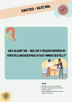 Vorschau - Stundenentwürfe - Berufsorientierung - Vorstellungsgespräch (Rollenspiel) - Seite 2