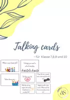 Vorschau - Spiele - Speaking Activity: Talking Cards - Deckblatt