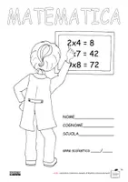 anteprima - Materiale per pittura e bricolage - Copertine: Matematica - Pagina 1