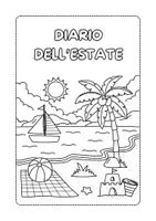 anteprima - Altro tipo di materiale - Diario dell’estate per bambini in PDF - Pagina 1