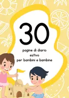 anteprima - Altro tipo di materiale - Diario dell’estate per bambini in PDF - Pagina di copertina