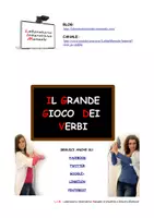 anteprima - Giochi - IL GRANDE GIOCO DEI VERBI - Pagina di copertina