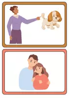 Vorschau - Poster - Flashcards Personal pronouns and form of 'to be' - Seite 3