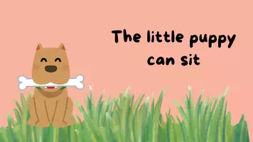 Προεπισκόπηση - Flashcards - The Little Puppy: A flipbook presenting can/can't! - Σελίδα 1