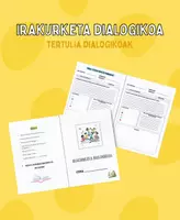 Vista previa - Hojas de trabajo - Irakurketa dialogikoa - tertulia literarioa - Portada