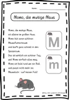 Vorschau - Arbeitsblätter - ABC-Geschichten - Gedichte für die Buchstabeneinführung Klasse 1/2 - Seite 3