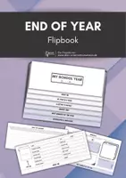 Vorschau - Arbeitsblätter - End of Year Flipbook (7 pages - self profile, class schedule, memory map) - Deckblatt