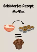 Vorschau - Anderer Materialtyp - Bebildertes Rezept Muffin - Deckblatt