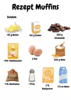 Vorschau - Anderer Materialtyp - Bebildertes Rezept Muffin - Seite 1