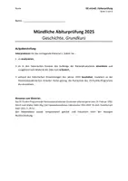 Vorschau - Test - Mündliche Abiturprüfung: 25-Punkte-Programm der NSDAP - Seite 1