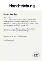 Vorschau - Spiele - Stop and Swap - Ferien - Erzählen von den Ferien - Seite 1