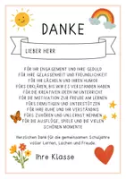 Vorschau - Arbeitsblätter - Lehrer Erinnerungsbuch als Geschenk zum Abschied von der Klasse - Seite 2