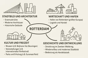 Vorschau - Arbeitsblätter - Arbeitsblätter zum Thema "Rotterdam" (Lückentext, Hörverstehen) + Lösung + MP3 + Mindmap - Seite 2