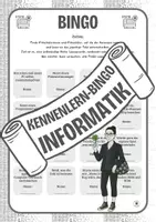 Vorschau - Arbeitsblätter - Kennenlern-Bingo Informatik Edition - Deckblatt