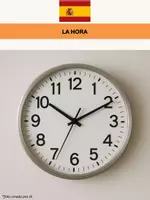Vista previa - Unidades / Secuencias / Situaciones de Aprendizaje - ¿Cómo se dice la hora en español? - Portada