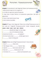 Vorschau - Arbeitsblätter - Pronomen - Possessivpronomen - Seite 2