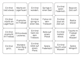 Vorschau - Spiele - Lesekette / Bewegungspause "Sommerferien" - Seite 2