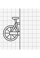 Vorschau - Mal- und Bastelvorlagen - Fahrzeug-Symmetrie – Zeichnen im Raster - Seite 2