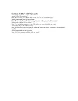 Vorschau - Arbeitsblätter - Listening Comprehension: Summer holidays (3rd-5th grade) - Seite 3
