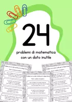 anteprima - Esercizi - Problemi con un dato inutile classe terza scuola primaria - Pagina di copertina