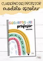 Vista previa - Para docentes: organización, planificación y formación - Cuaderno del profesor escolar 25/26 (cast-cat-gall-eusk-ing) - Portada